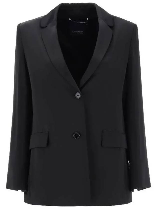 BERNINI Single Breasted Jacket Black 2390460139 006 - MAX MARA - BALAAN 2