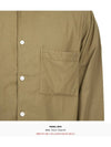 Poplin Pajamas Long Sleeve Shirt Moss - TEKLA - BALAAN 9