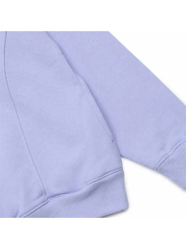 Country Club Half Zip Up Sweatshirt Light Purple - SPORTY & RICH - BALAAN 6