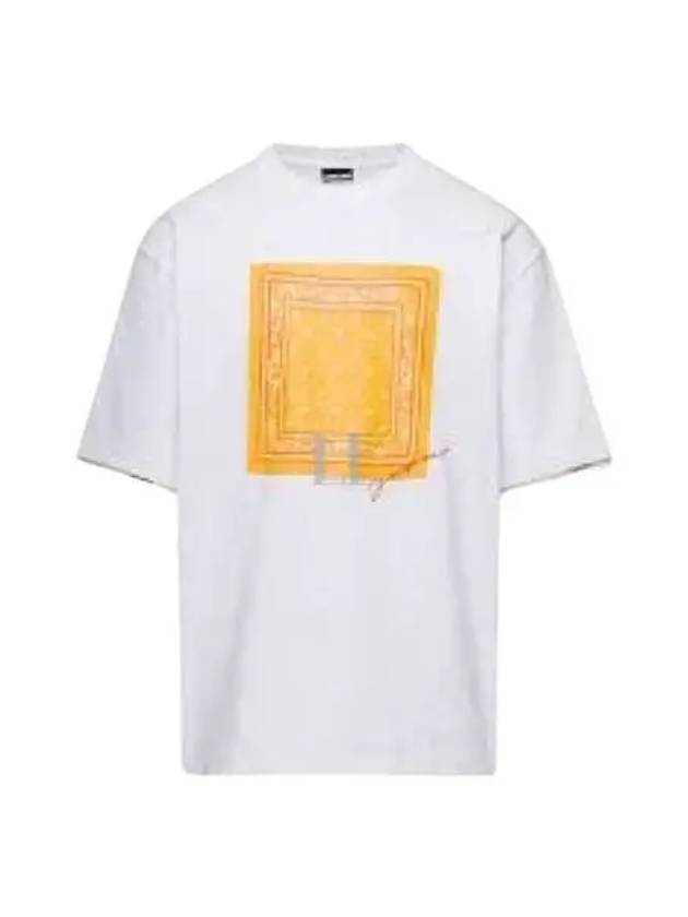 Le TToalha Bandana Logo Print Cotton Short Sleeves T-Shirt White - JACQUEMUS - BALAAN 2