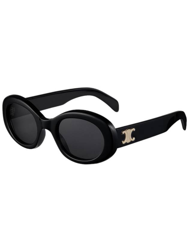 Eyewear Triomphe 01 Acetate Sunglasses Black - CELINE - BALAAN 4