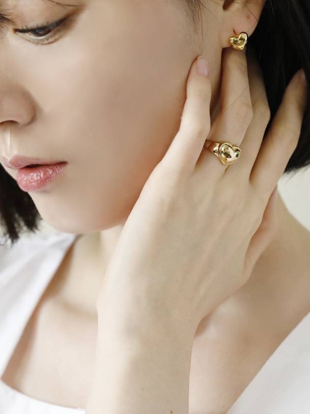 Heart Bold Ring Gold - SOSOO - BALAAN 1