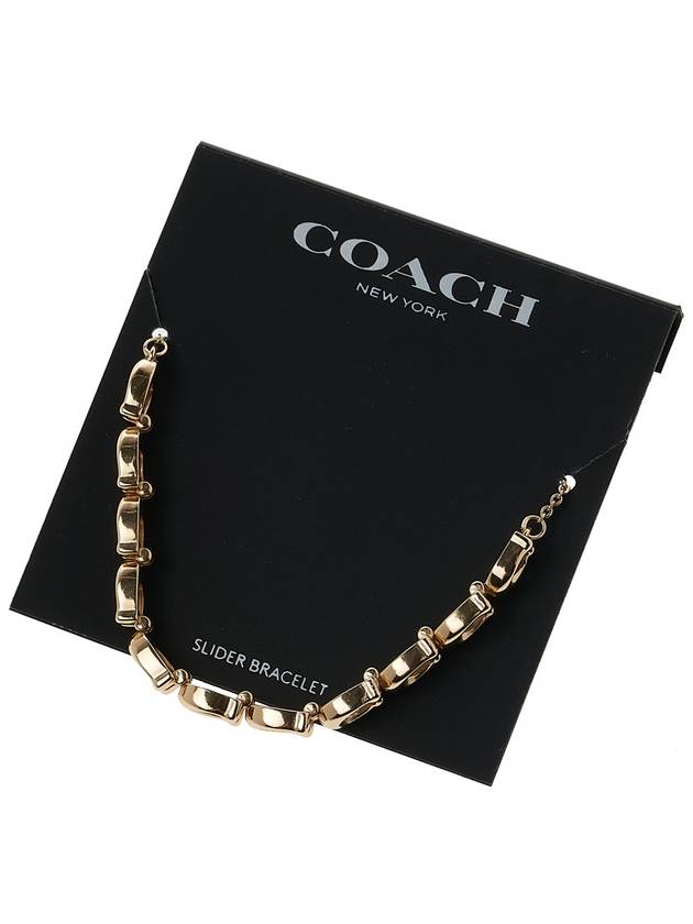 C Slider Bracelet Gold - COACH - BALAAN 9