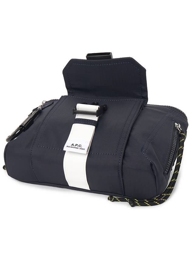 Banane Track Belt Bag Dark Navy - A.P.C. - BALAAN 5