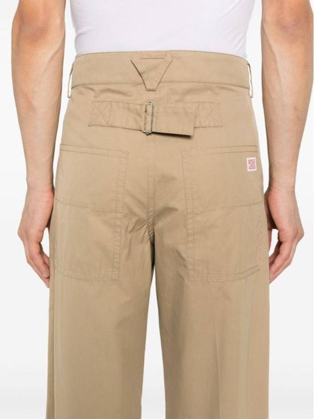 Twill Cargo Straight Pants Beige - BOTTEGA VENETA - BALAAN 4