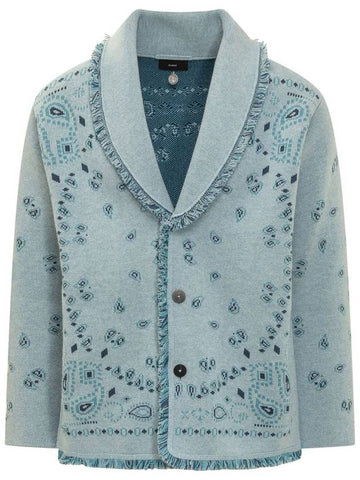 Alanui Jacquard Bandana Cardigan - ALANUI - BALAAN 1