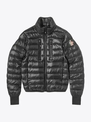 1A00033 595B1 999 HERS Glossy Black Men’s Jacket - MONCLER - BALAAN 1