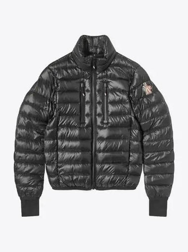 1A00033 595B1 999 HERS Glossy Black Men’s Jacket - MONCLER - BALAAN 1