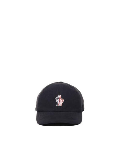 logo ball cap black - MONCLER - BALAAN 1