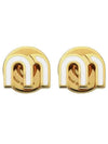 Enameled Metal Earrings White - MIU MIU - BALAAN 2