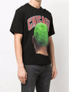 Chicago Graphic Printed Crew Neck Short Sleeve T-Shirt Black - IH NOM UH NIT - BALAAN 4