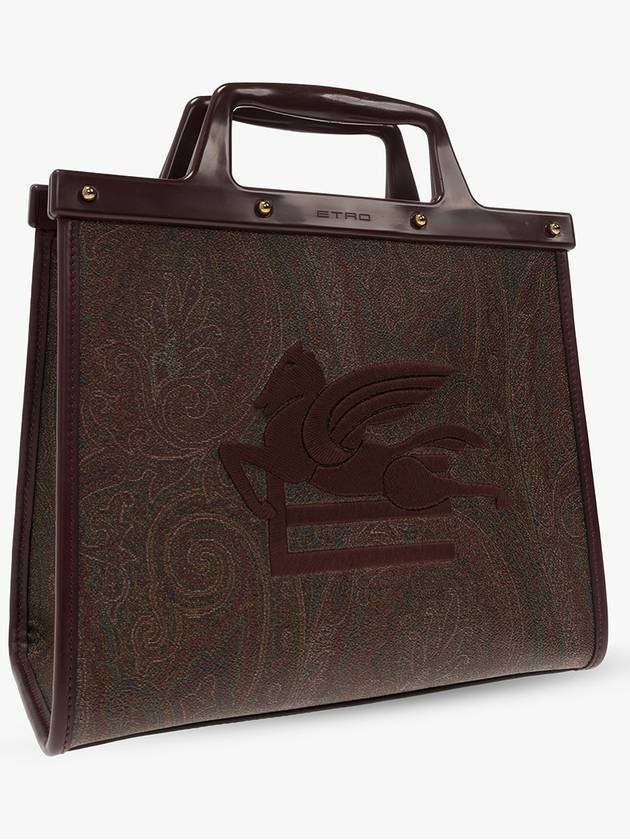 Love Trotter Tote Bag Brown - ETRO - BALAAN 5