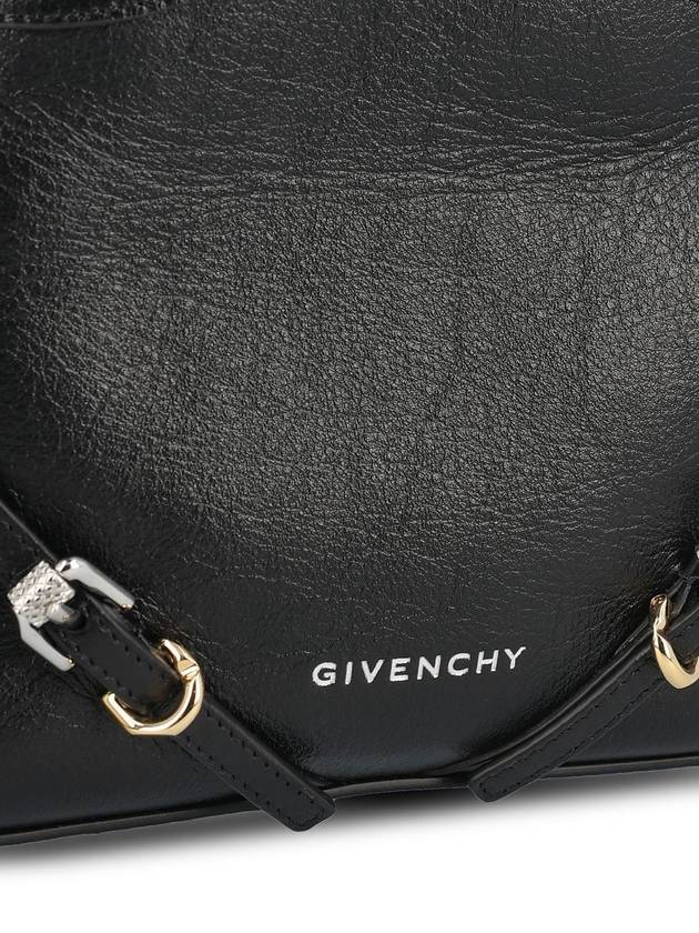 Nano Boisille Leather Cross Bag Black - GIVENCHY - BALAAN 5