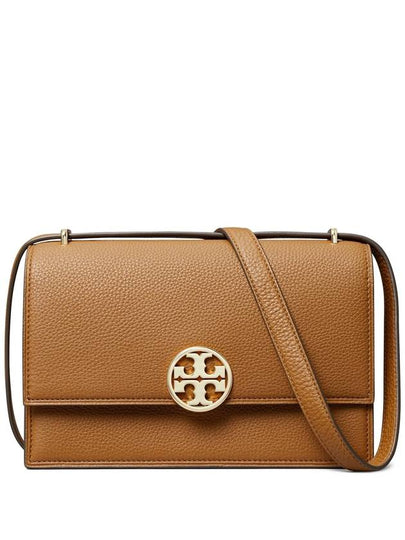 Miller Leather Cross Bag Brown - TORY BURCH - BALAAN 2