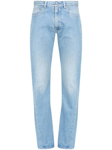 Turn-Up Hem Jeans Blue - MAISON MARGIELA - BALAAN 1