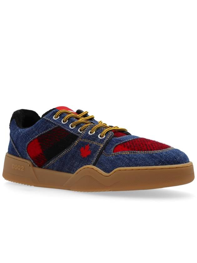 Dsquared2 Sneakers 'Spiker', Men's, Navy Blue - DSQUARED2 - BALAAN 4