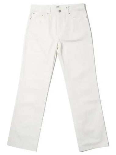 Straight fit denim pants - AMI - BALAAN 1