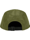 GoreTex Leather Camp Cap Olive - SUPREME - BALAAN 3