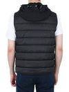 Shell R Mix Goggle Hooded Padded Vest Black - CP COMPANY - BALAAN 6