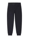 Golf Wear Tricoat Bonding Half Jogger Pants Black - WHITEBALL - BALAAN 5