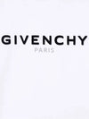 Kids Logo Print T Shirt White H25282 10B - GIVENCHY - BALAAN 4