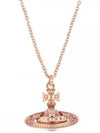 Pina Small Bas Relief Necklace Pink Gold - VIVIENNE WESTWOOD - BALAAN 2