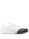 Replica Paint Low Top Sneakers White - MAISON MARGIELA - BALAAN 2