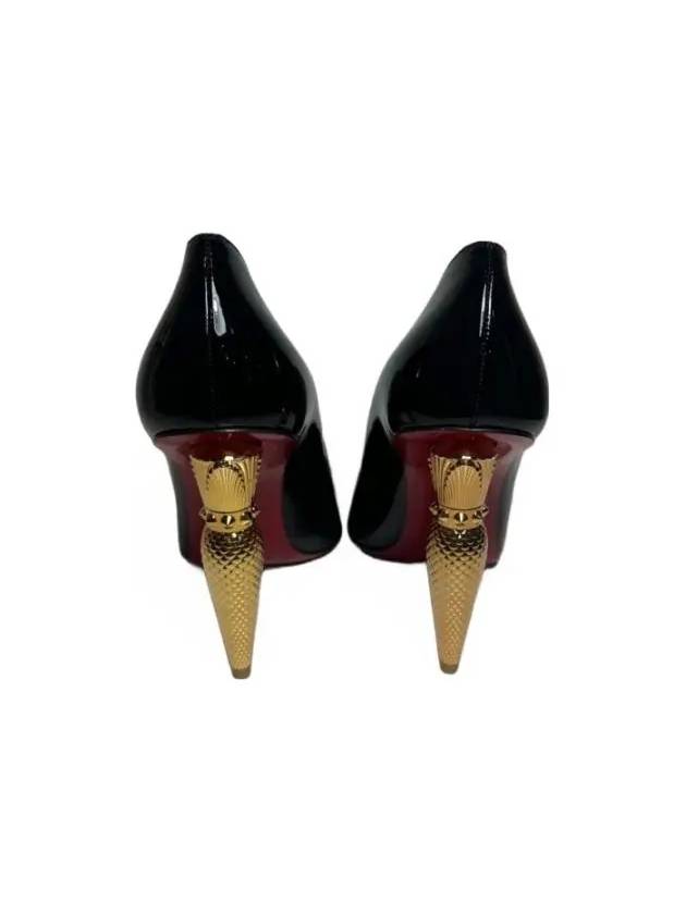 Women's Lip Chick Patent Pumps Heel Black - CHRISTIAN LOUBOUTIN - BALAAN.