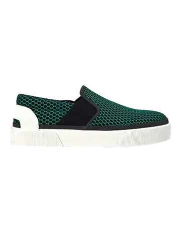 Mesh Slip-Ons Green - LANVIN - BALAAN 1