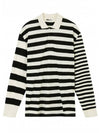 Ato Striped Long Sleeve Polo Shirt - ISABEL MARANT - BALAAN 1