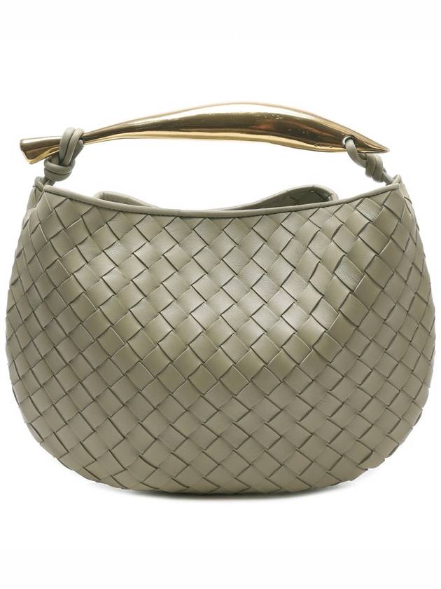 Sardine Intrecciato Tote Bag Khaki - BOTTEGA VENETA - BALAAN 3