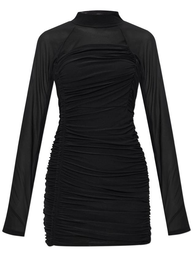 Midi One Piece N10HW602 001 BLACK - HELMUT LANG - BALAAN 1