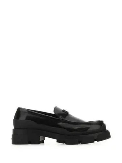 Terra Leather Loafers Black - GIVENCHY - BALAAN 2