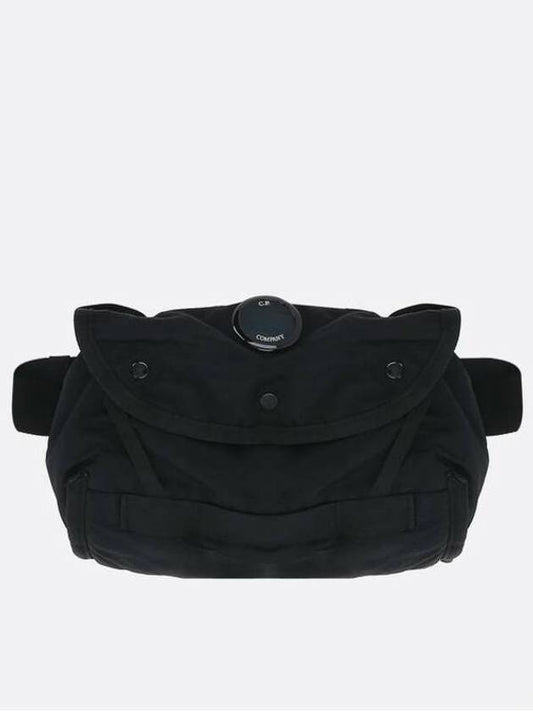 Nylon B Waistband Cross Bag Black - CP COMPANY - BALAAN 2