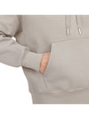 Label Hoodie Grey - AMI - BALAAN 10