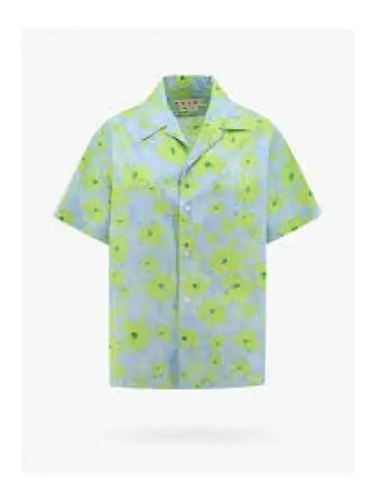 24 ss AQUAMARINE Green Cotton Shirt CUMU0213A5UTC330PAB24 B0480966492 - MARNI - BALAAN 2