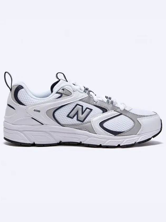 408 Low Top Sneakers Silver White - NEW BALANCE - BALAAN 2