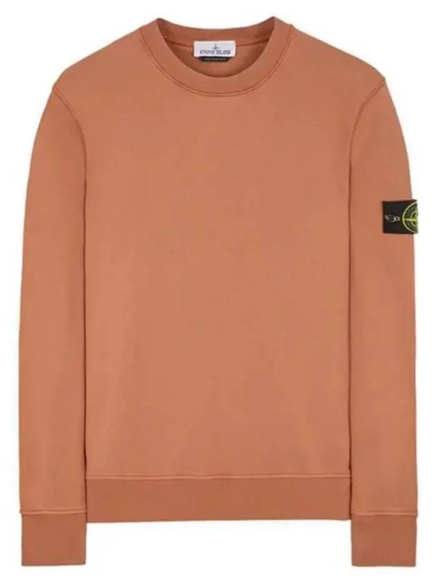 Wappen Patch Garment Dyed Sweatshirt Brown - STONE ISLAND - BALAAN 2