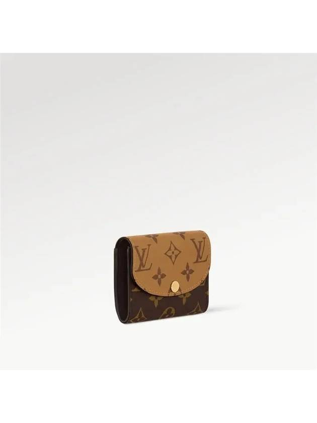 Rosalie Monogram Reverse Coin Wallet Brown - LOUIS VUITTON - BALAAN 3