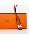 Oran Nano Bag Charm H080148CA Nata - HERMES - BALAAN 3