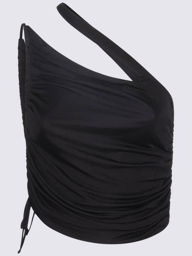 Andreādamo Black Viscose Top - ANDREADAMO - BALAAN 2