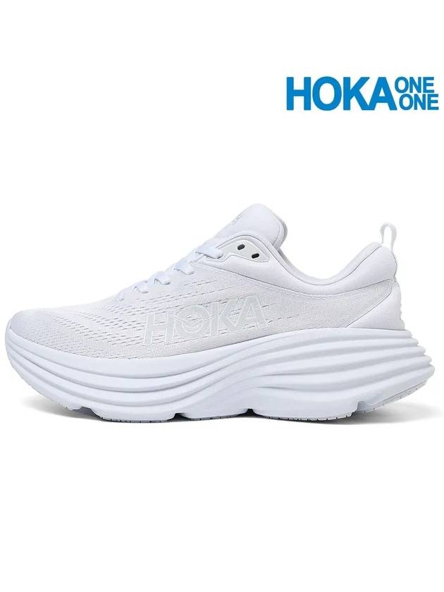 Bondi 8 Low Top Sneakers White - HOKA ONE ONE - BALAAN 2