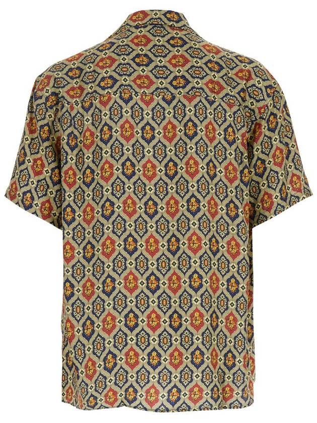 'La Chemise Ornements' Multicolor Shirt With All-Over Printed Motif In Viscose Man - DROLE DE MONSIEUR - BALAAN 2