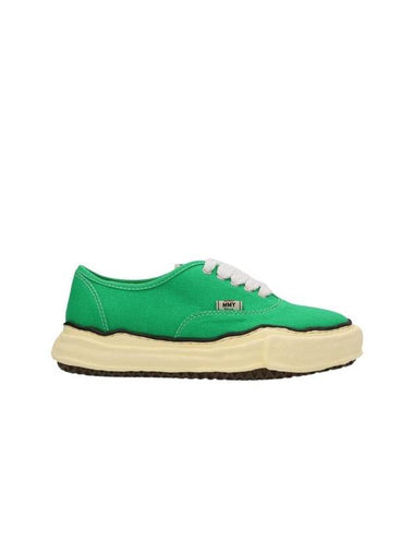 Baker OG Sole OD Canvas Low-top Sneakers Green - MIHARA YASUHIRO - BALAAN 1