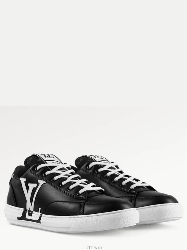 Charlie Low-Top Sneakers Black - LOUIS VUITTON - BALAAN 4