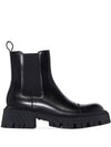 Tractor Leather Chelsea Boots Black - BALENCIAGA - BALAAN 1