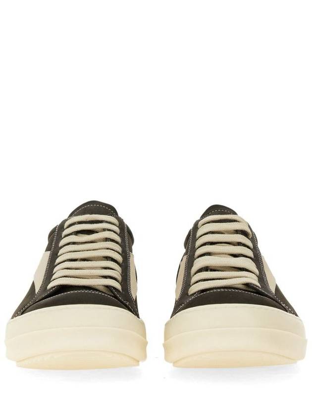 Rick Owens Leather Sneaker - RICK OWENS - BALAAN 5