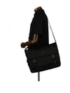 Re-Nylon Saffiano Shoulder Bag Black - PRADA - BALAAN 5