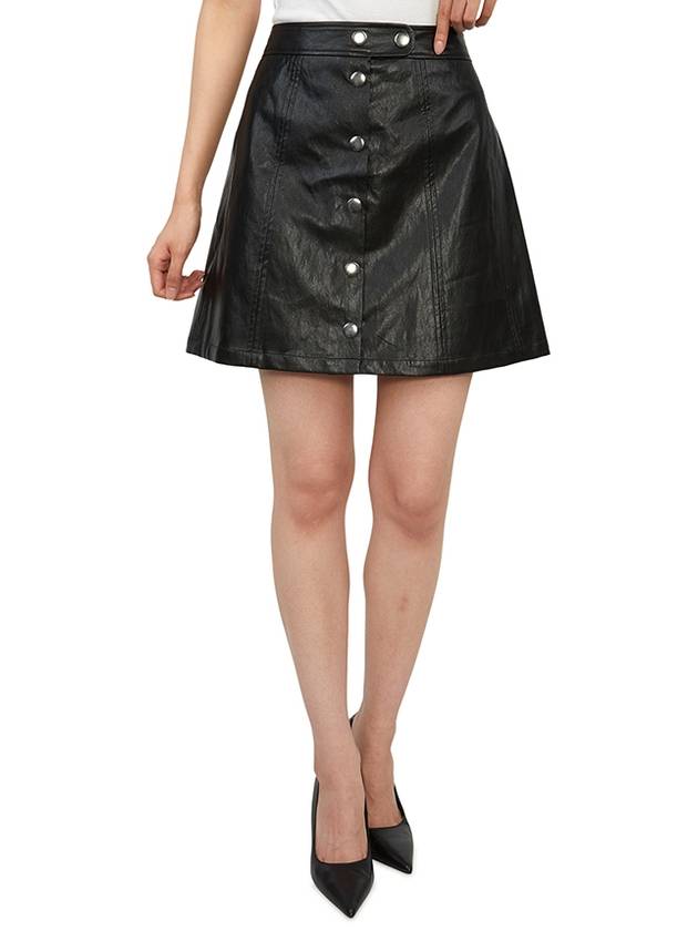 Poppy A-Line Skirt Black - A.P.C. - BALAAN 7