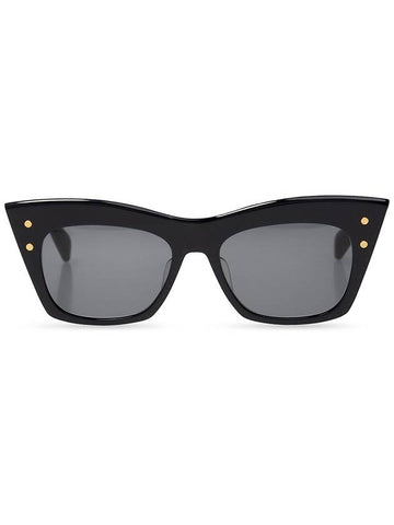 Balmain Sunglasses With Logo, Women's, Navy Blue - BALMAIN - BALAAN 1